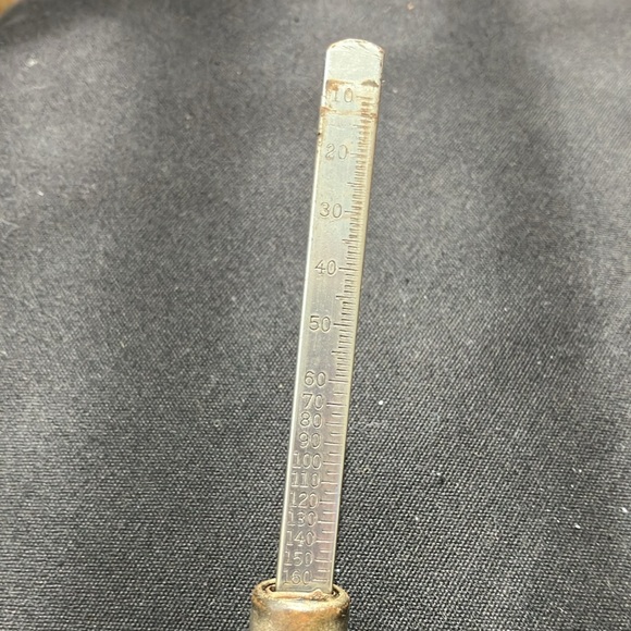 ANTIQUE TIRE GAUGE  SHRADER & SON SERVICE TIRE GAUGE - Picture 17 of 17